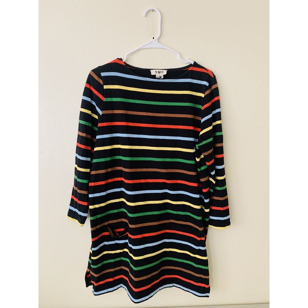 YMC Striped Dress Shirt Women’s Medium You Must Create